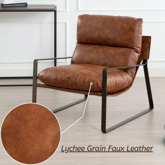 Avondale Modern PU Leather Accent Chair US - KaveCore