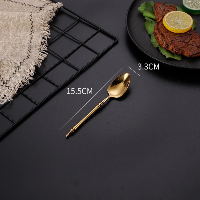 Prestige Golden Cutlery Set