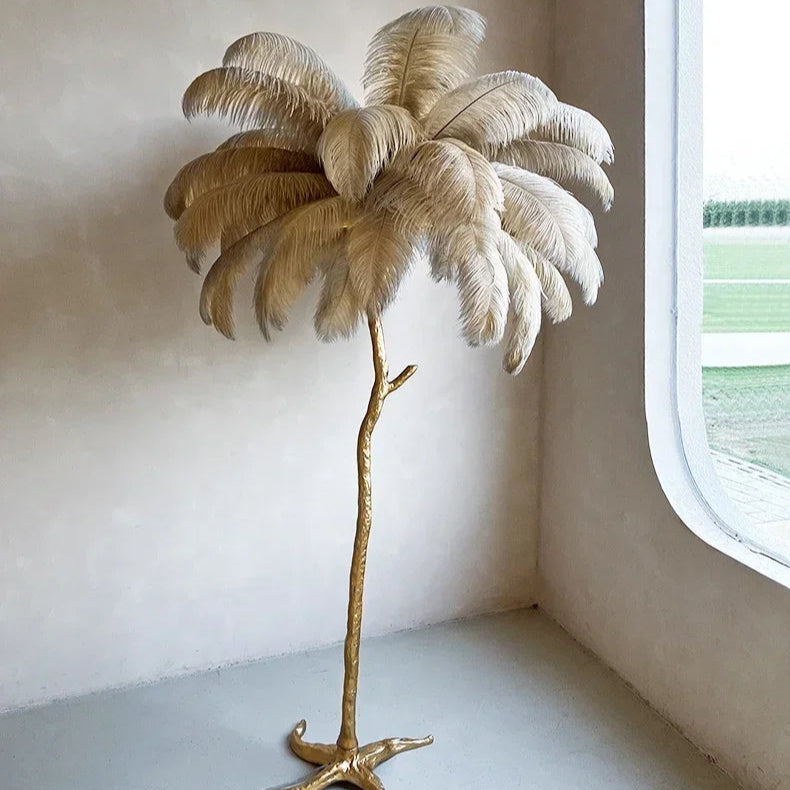Palmira Feather Floor Lamp