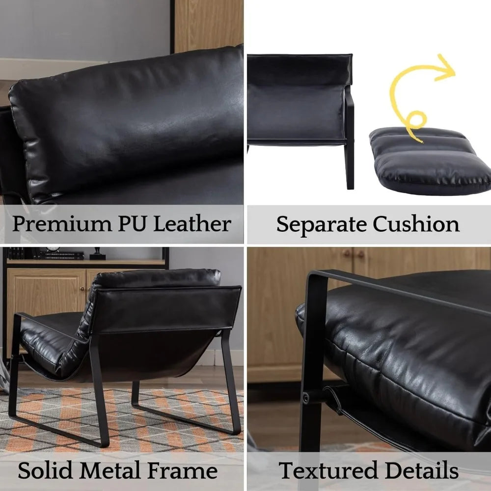 Avondale Modern PU Leather Accent Chair US - KaveCore