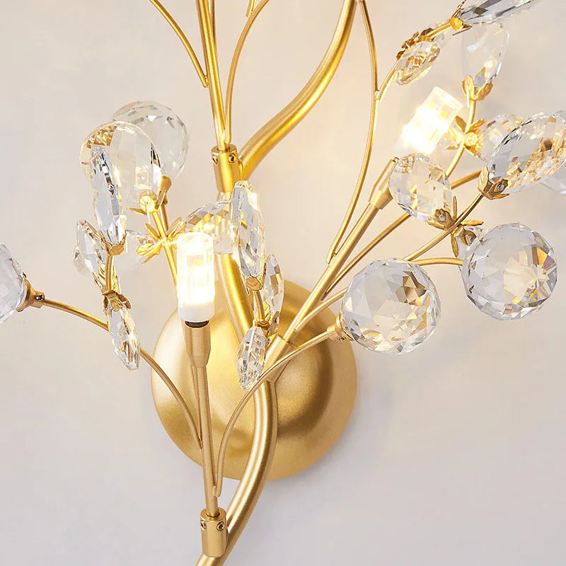 The Crystal Arbor Wall Light