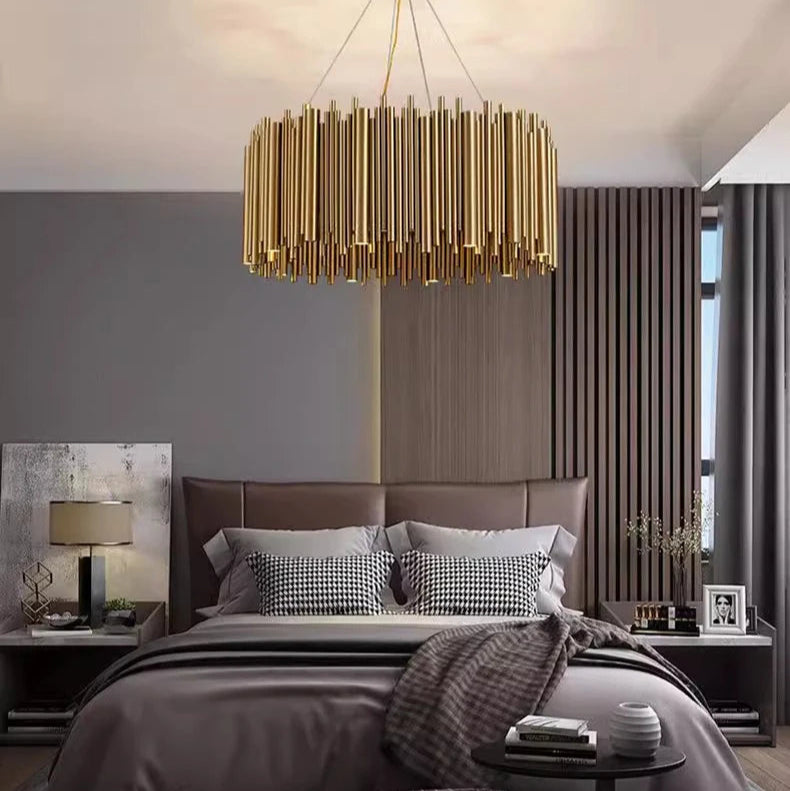Gold Rhapsody Chandelier