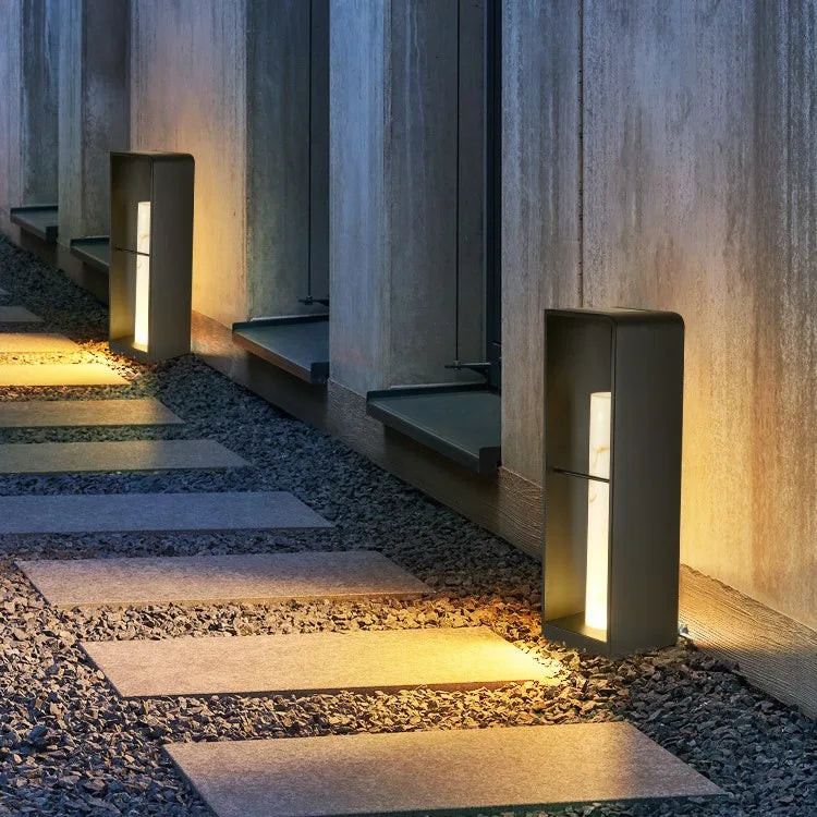 NightCube – Elegant Solar LED Light for Outdoor Ambiance - KaveCore