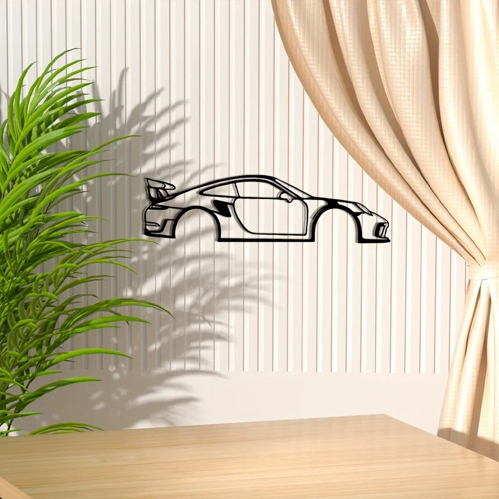 Sport Car Metal Wall Art