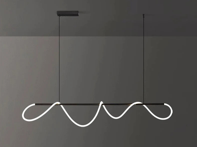 Seriflux Waveline Pendant Light