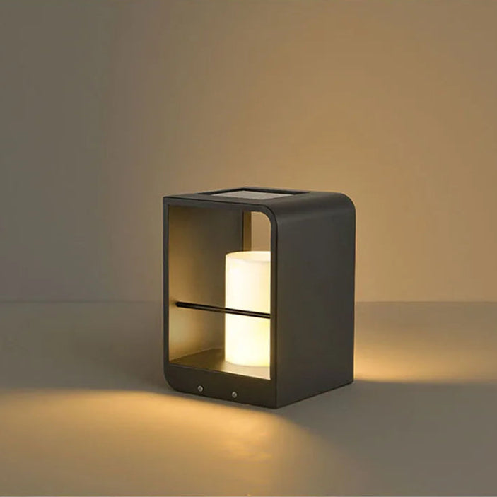NightCube – Elegant Solar LED Light for Outdoor Ambiance - KaveCore