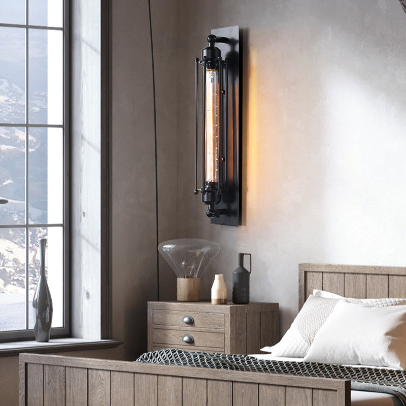 Steampunk Iron Wall Lamp - KaveCore