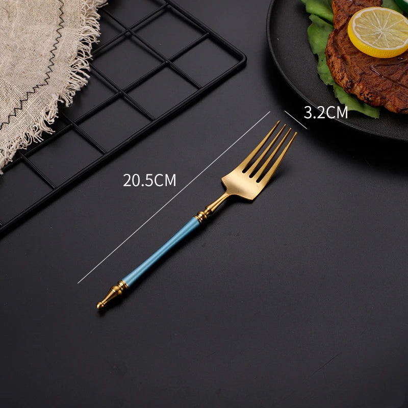 Prestige Imperial Azure Cutlery Set