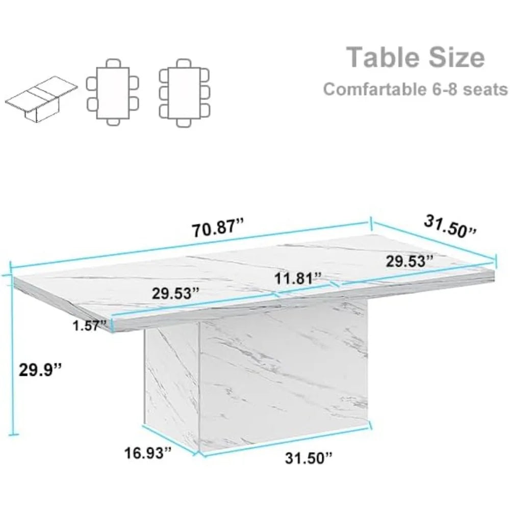 The Valmere Dining Table - US - KaveCore
