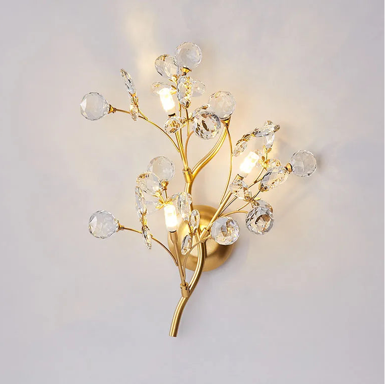The Crystal Arbor Wall Light