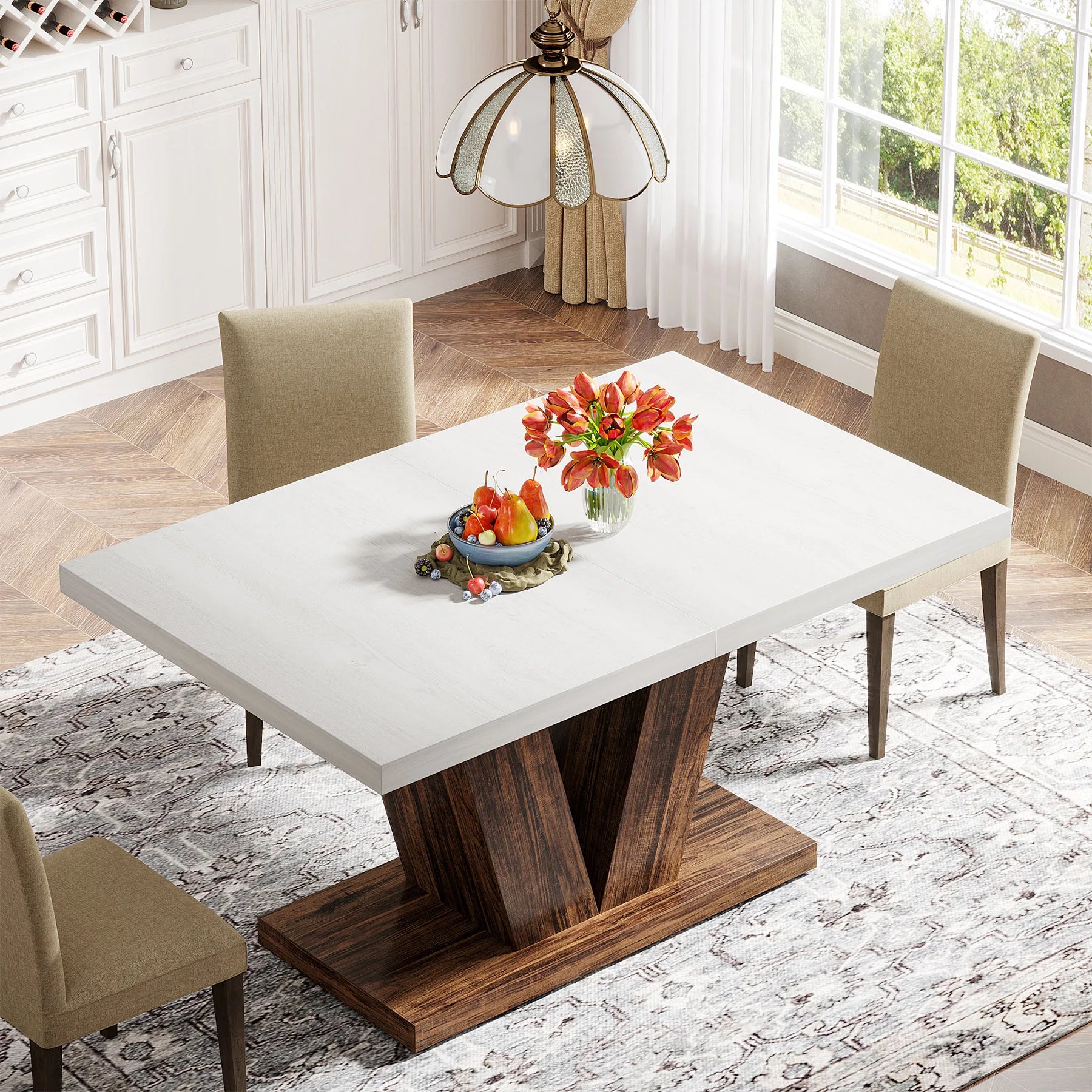 Sierra V Dining Table US - KaveCore