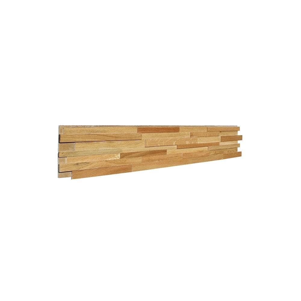 TimberGrid Wooden Wall Panel (Set of 4 or 12)