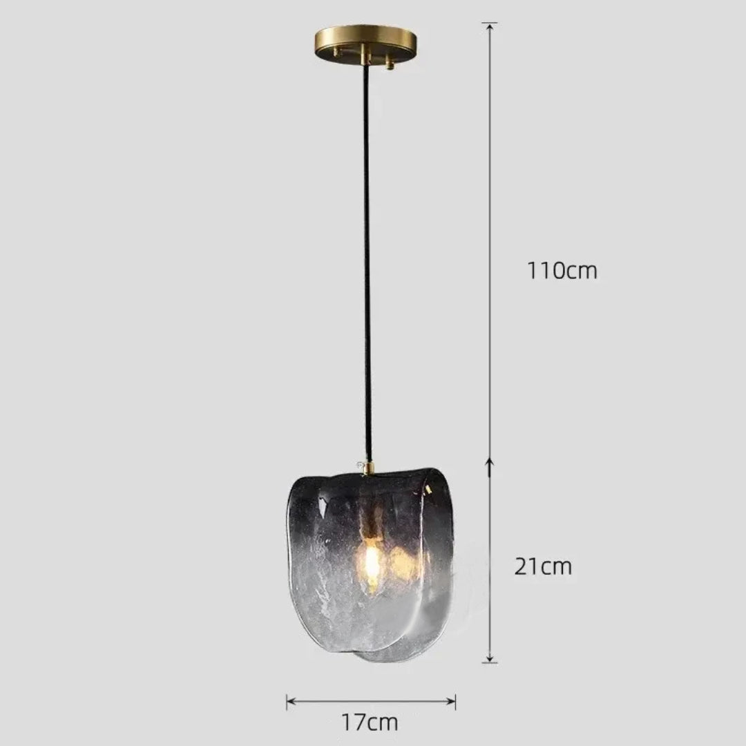 Aeris Smoked Glass Pendant