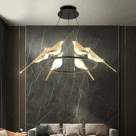 Modern Chiriya Circular Chandelier