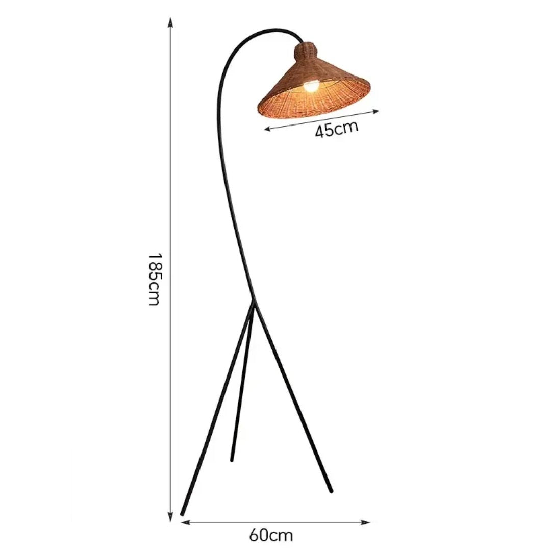 Raya Loom Floor Lamp - KaveCore