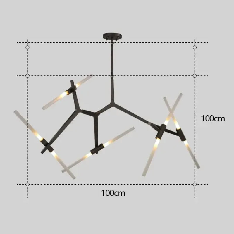 Vertex Bloom Chandelier