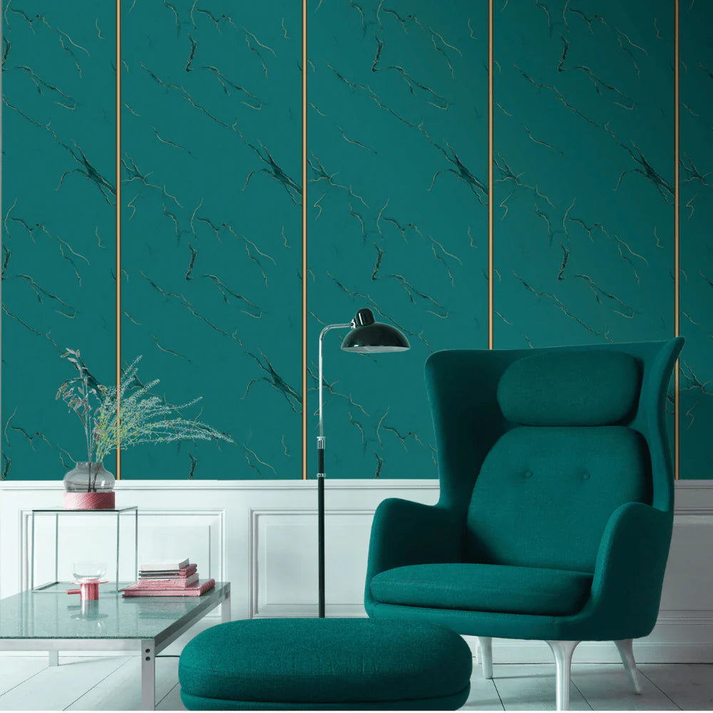 Imperium Stone Luxe Suede Wallpaper
