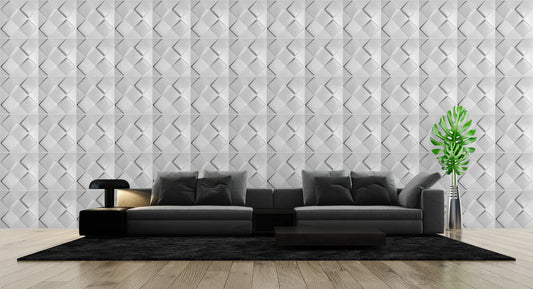 Cushion Tile PVC Wall Panel (Set of 12)