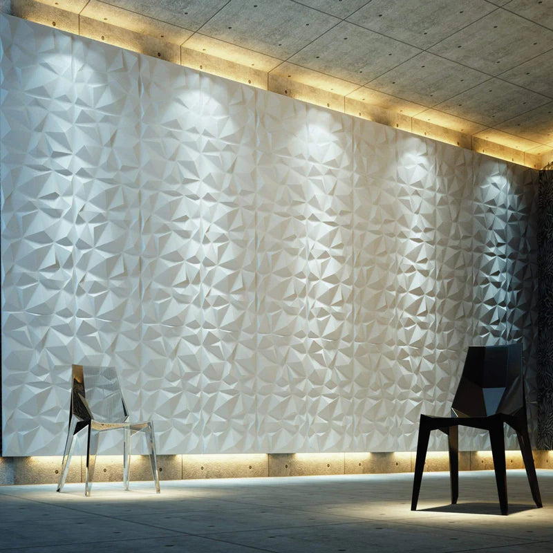 Gemstone 3D Leather Wall Panel