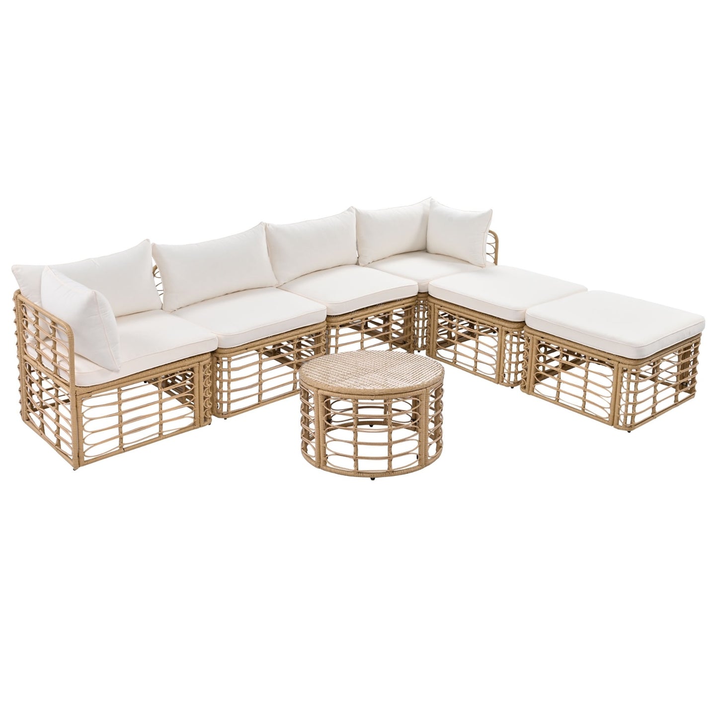 PalmHaven 7-Piece Outdoor Lounge - US - KaveCore