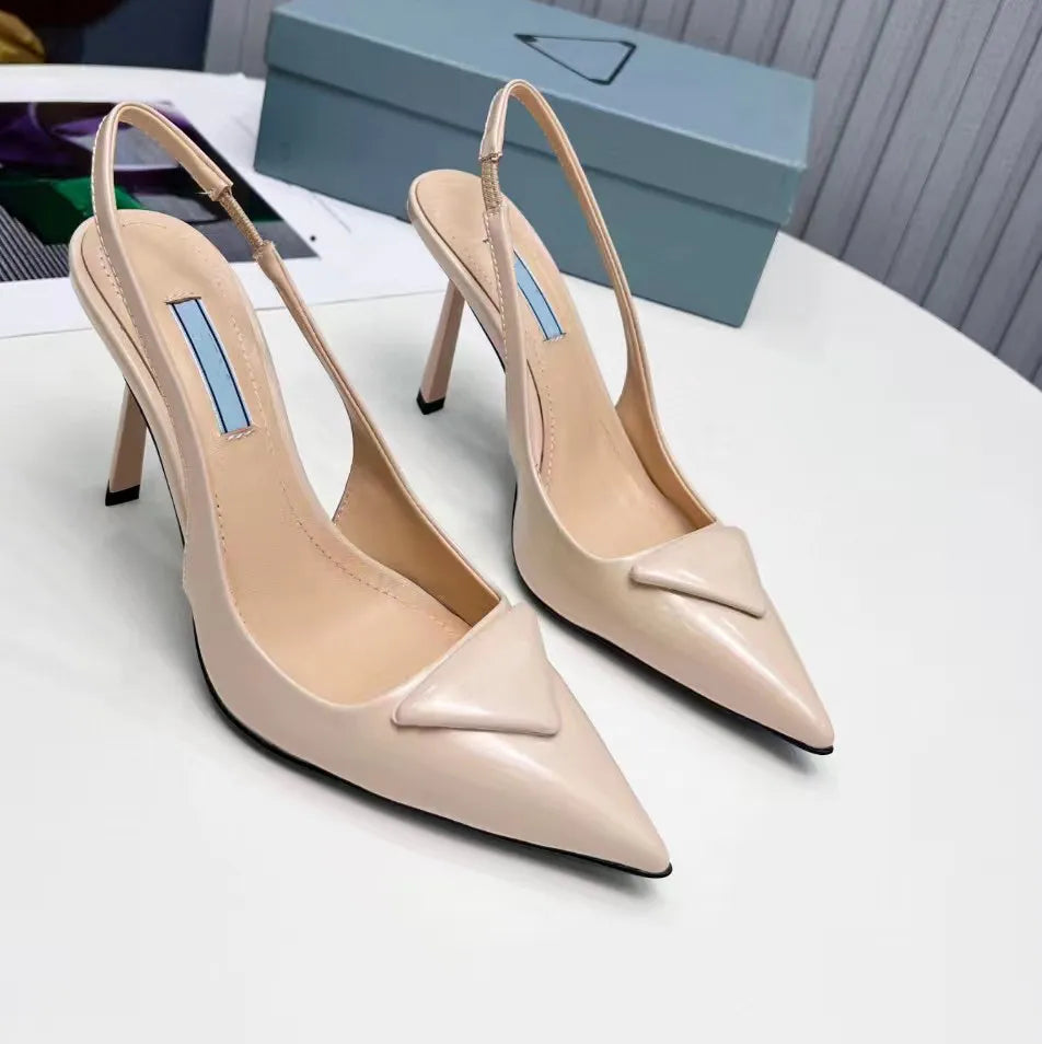 High Heeled Formal Shoes Designer Rhinestone