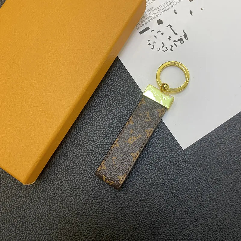 Keychains Designer Metal Buckle Bag Charm