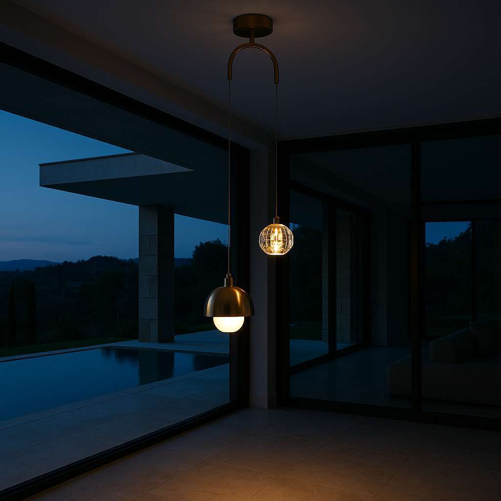 Nordic Crystal Pendant Light - KaveCore