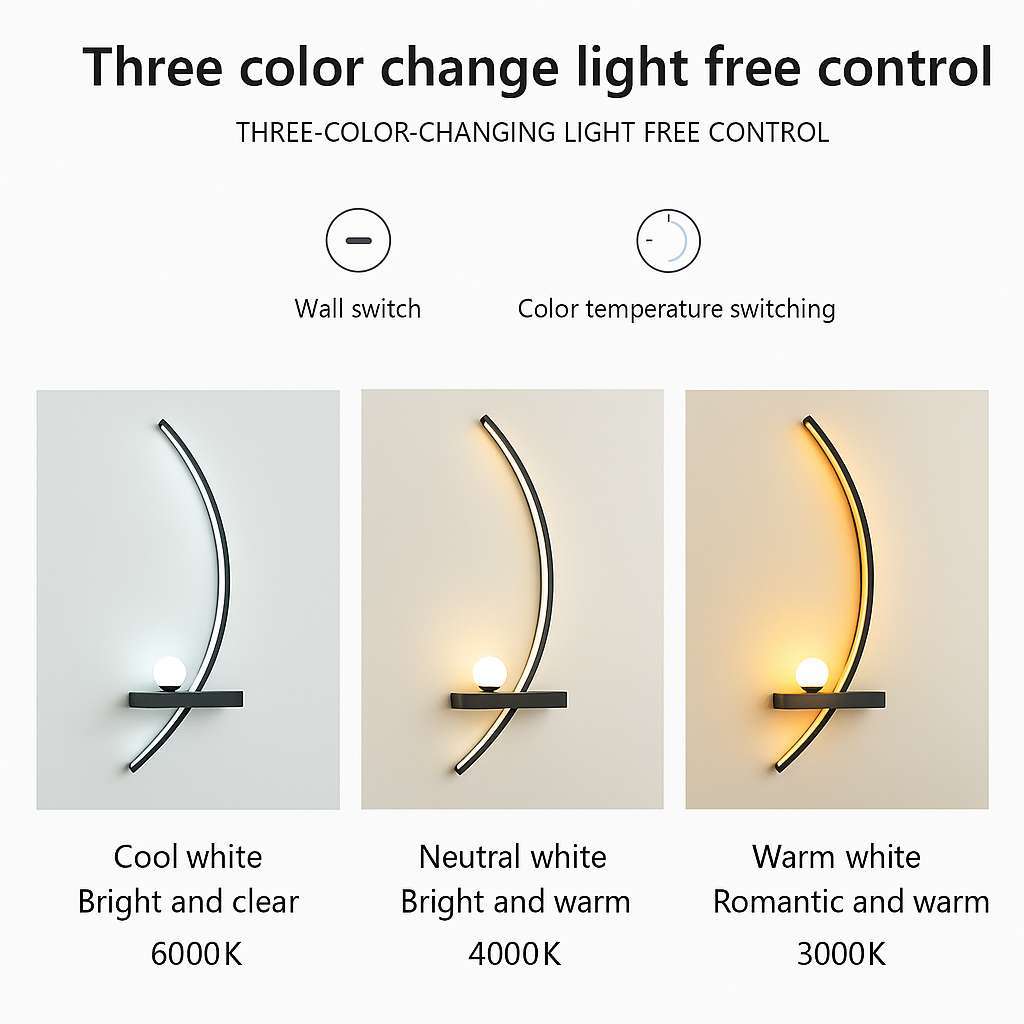 Moon Arc Wall Light - KaveCore
