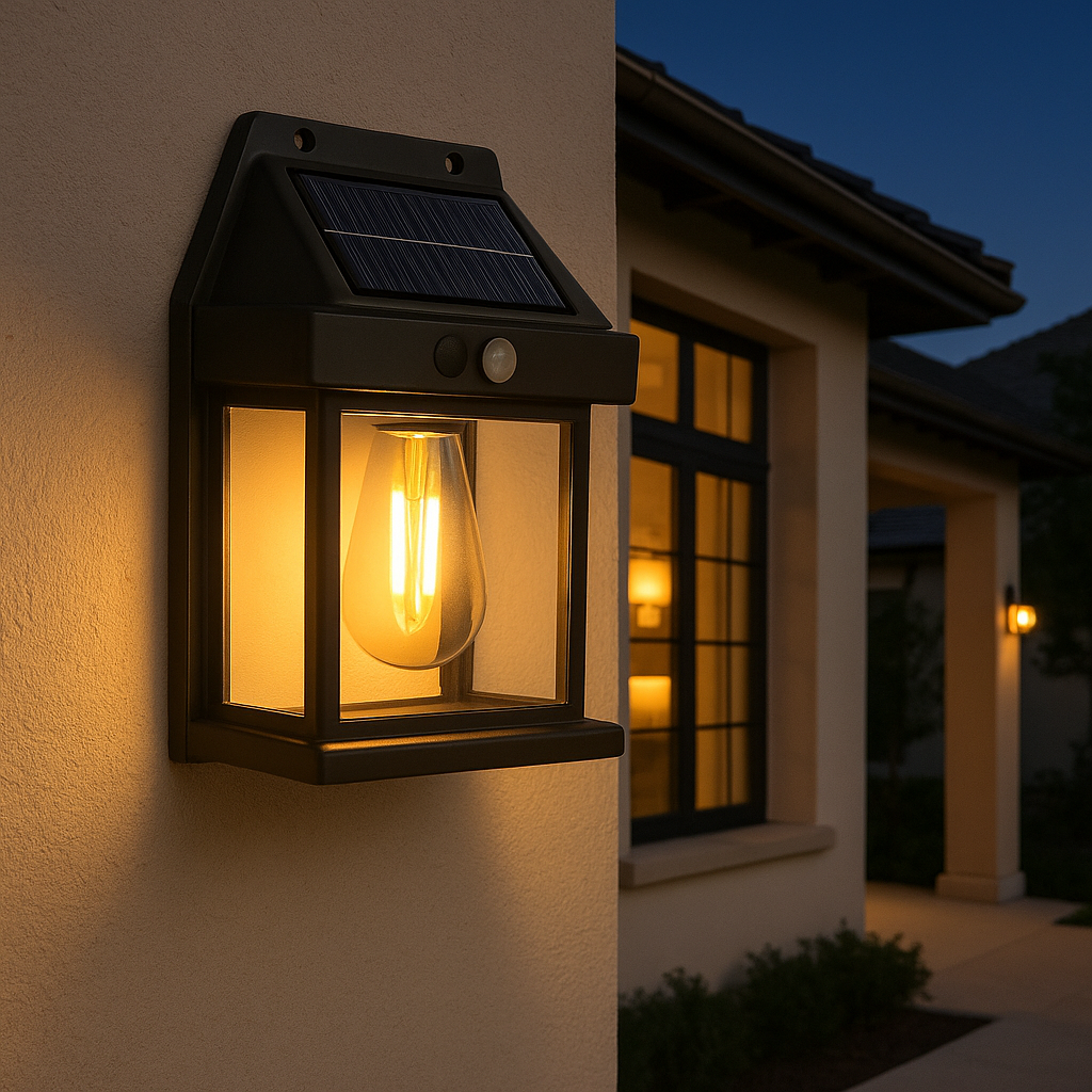 Solar Powered LED Garden Lamp - KaveCore