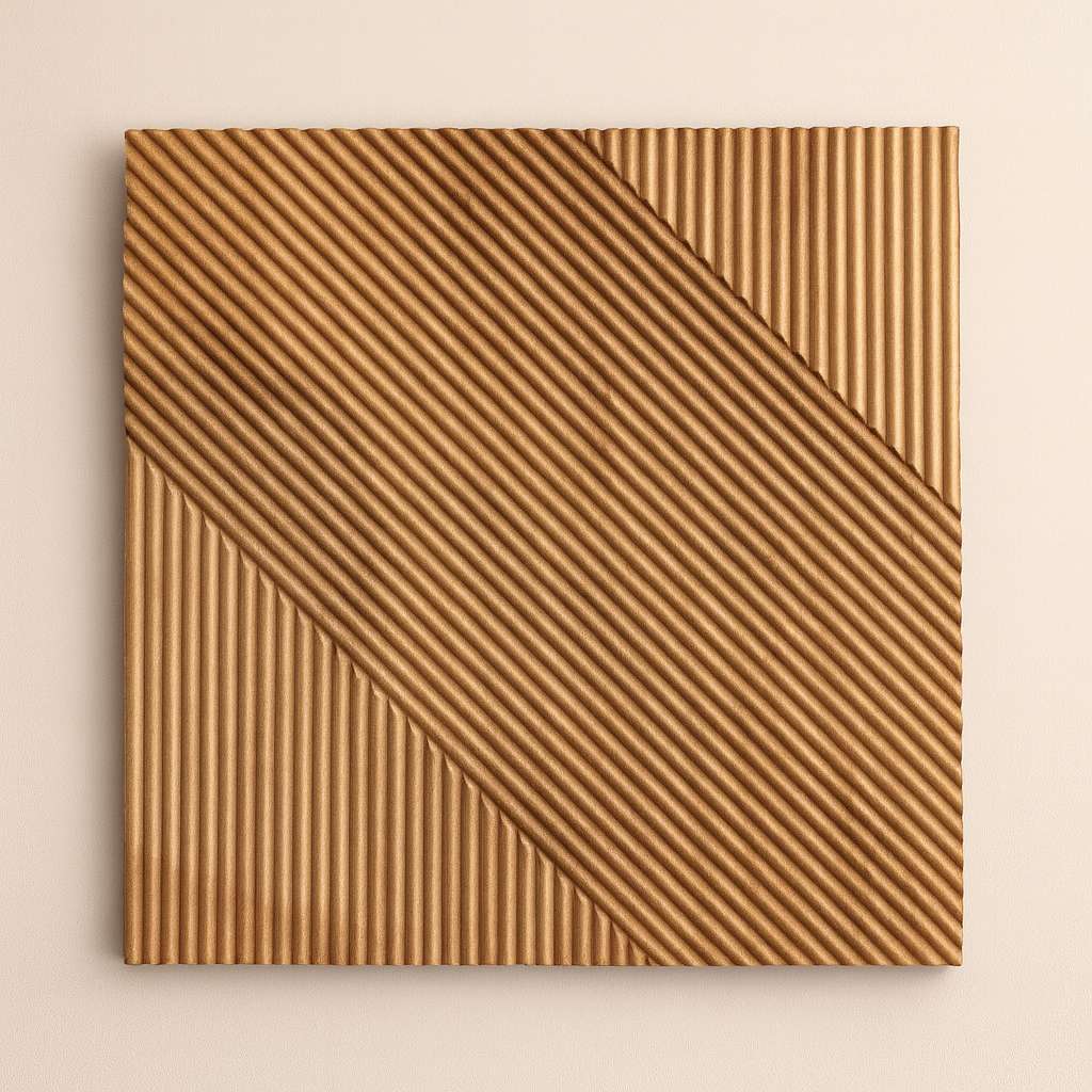 Elowyn Carved Wooden Wall Panel