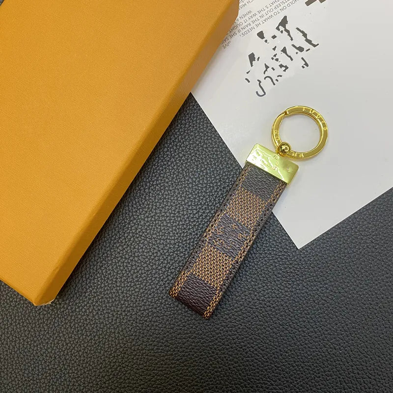 Keychains Designer Metal Buckle Bag Charm