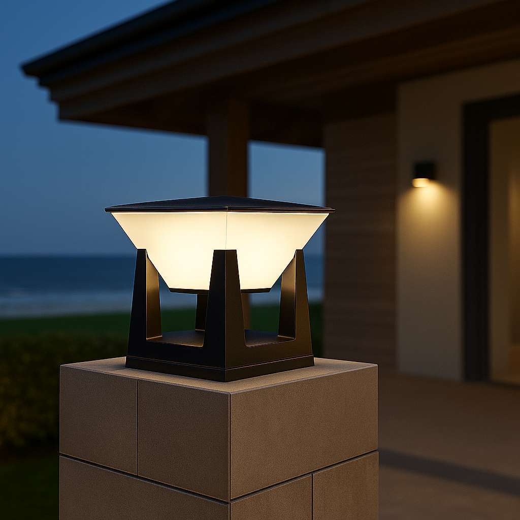 LumiSquare Solar Post - KaveCore