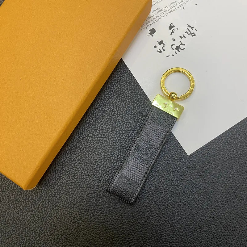 Keychains Designer Metal Buckle Bag Charm