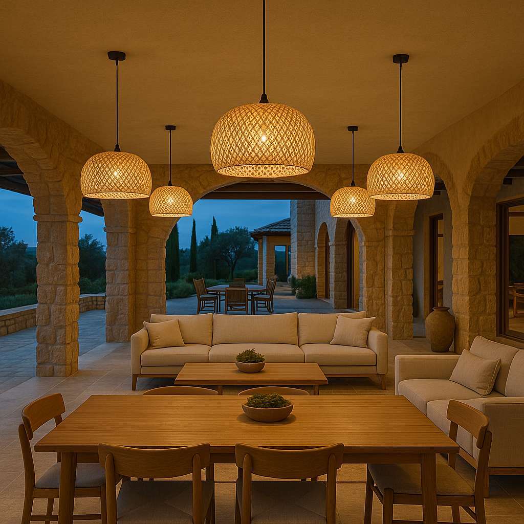 Boho Glow Pendant Lamp - KaveCore