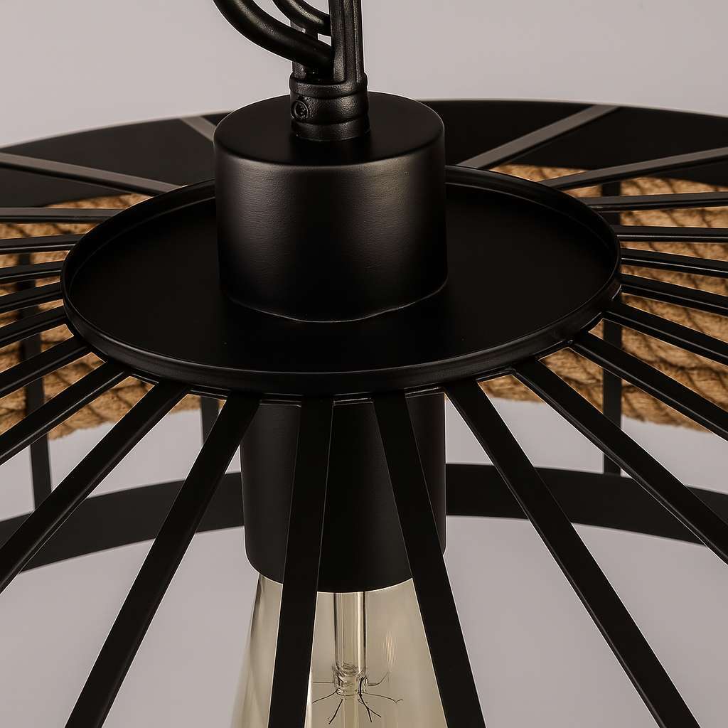 Old Deck Rope Chandelier - KaveCore