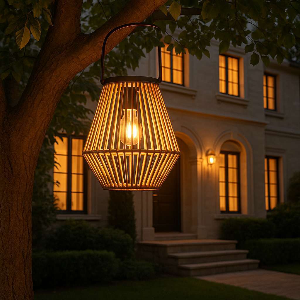 Solora Rattan Lantern - KaveCore