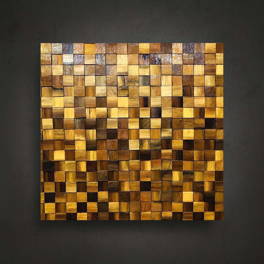 PixelWood Wall Panel
