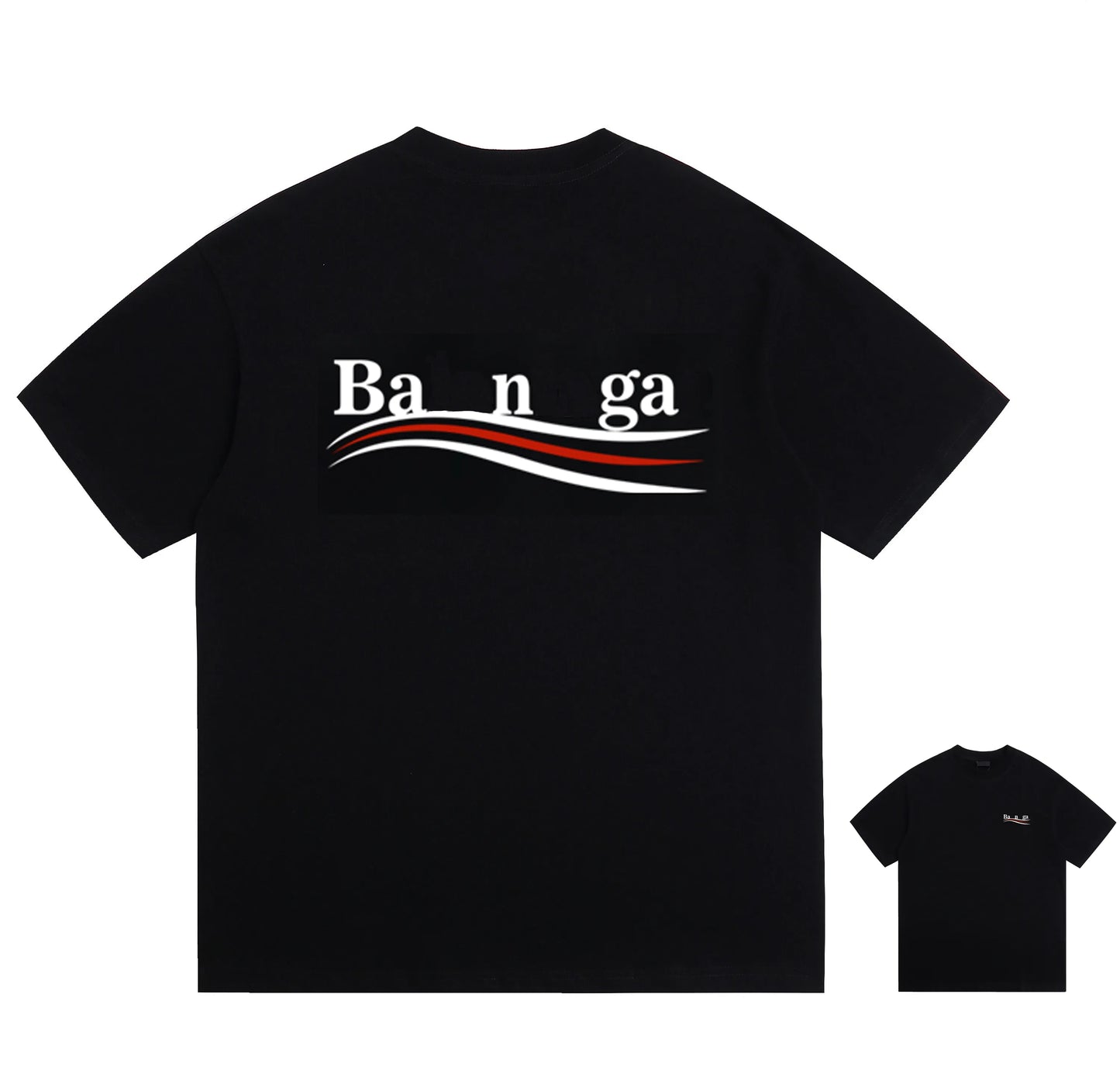 Summer T-shirts Parisian Designer Round Neck