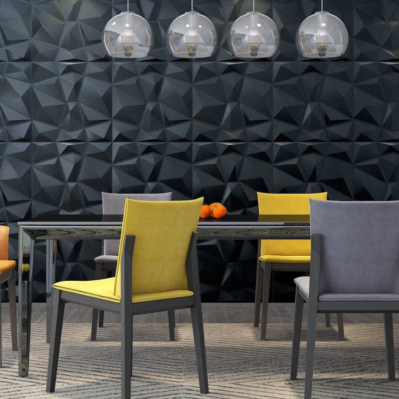 Gemstone 3D Leather Wall Panel