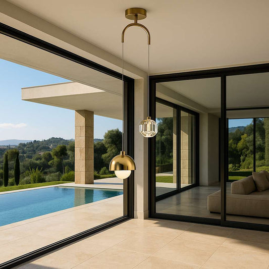 Nordic Crystal Pendant Light - KaveCore