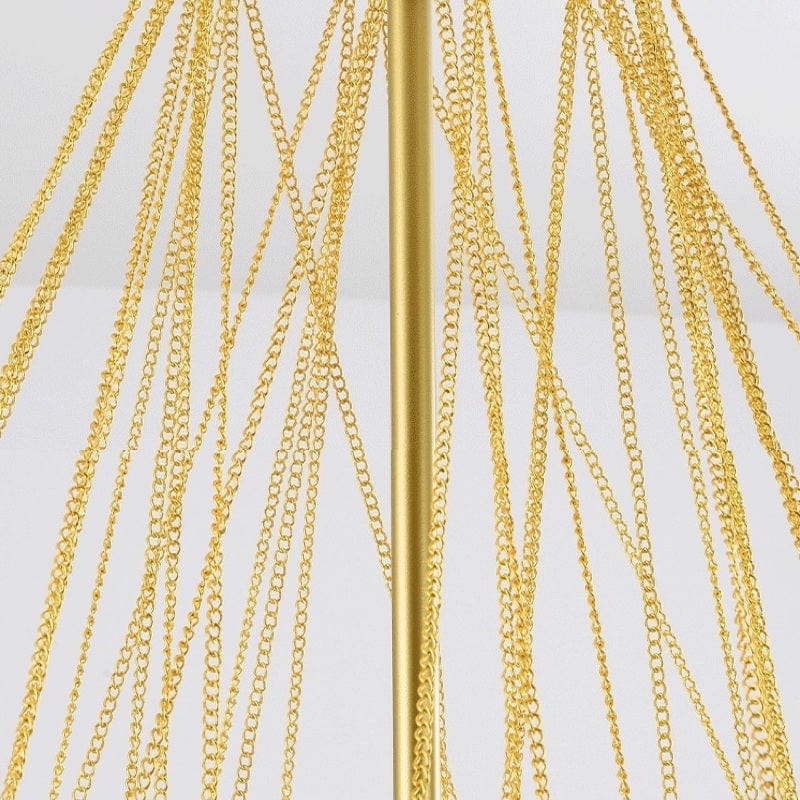 Frosted Nebula Chandelier