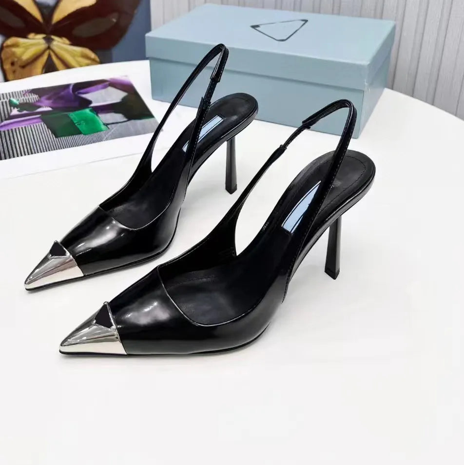 High Heeled Formal Shoes Designer Rhinestone