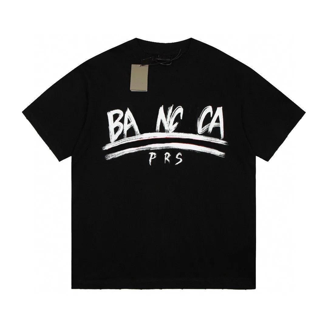 Summer T-shirts Parisian Designer Round Neck