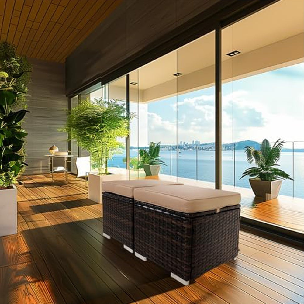 PatioFlex Duo Ottomans - US - KaveCore