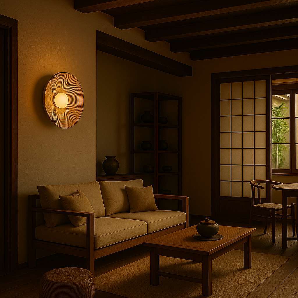 Nuvio Wall Glow Disc Light Sconce - KaveCore