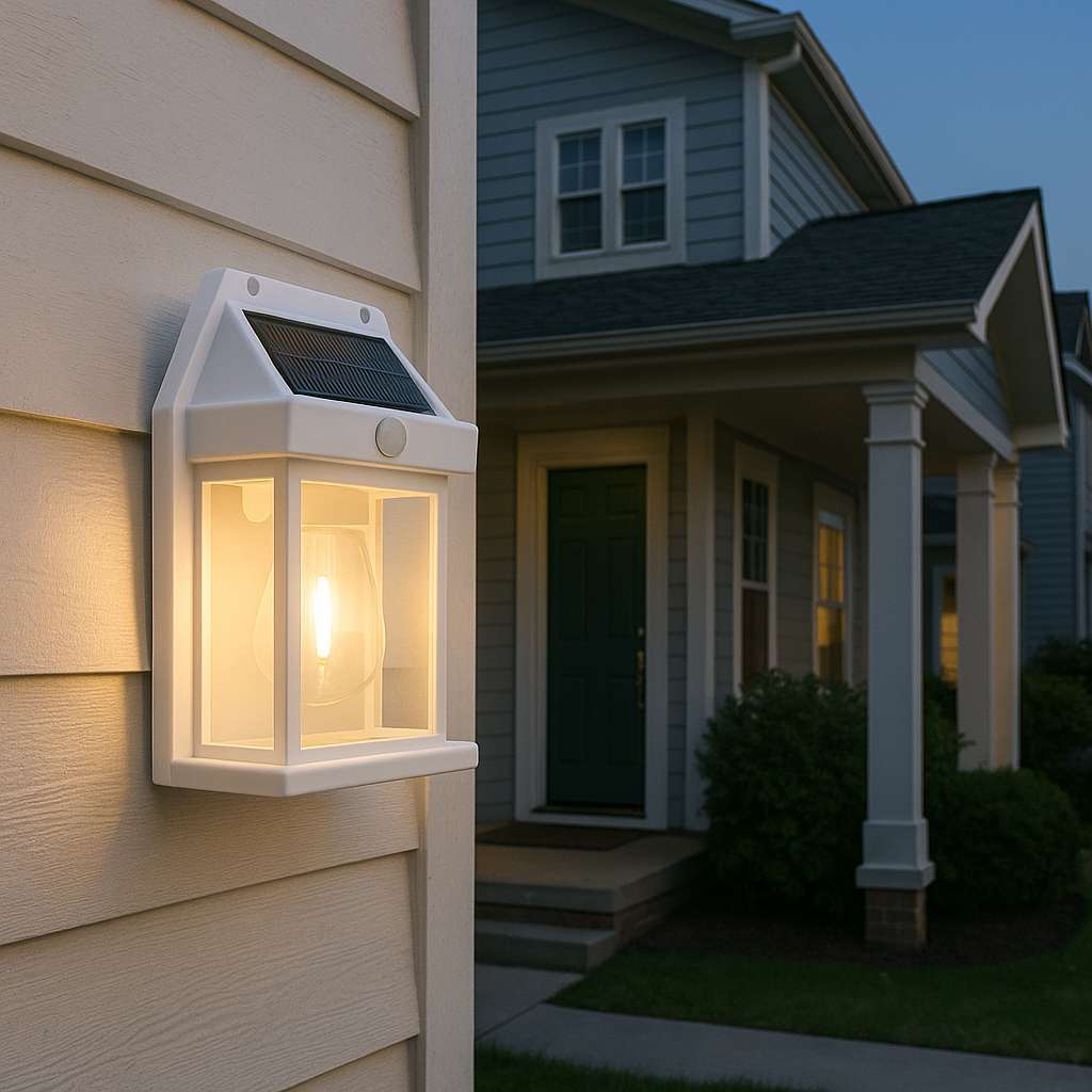 Solar Powered LED Garden Lamp - KaveCore