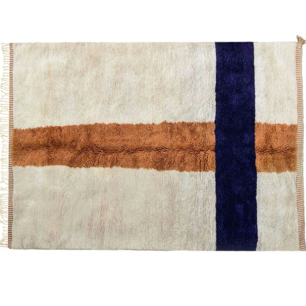 Desert Intersection Moroccan Rug