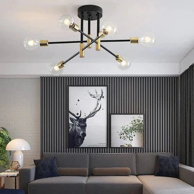 Cosmo Brass Chandelier