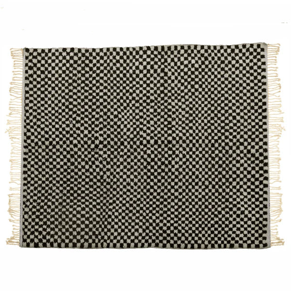 Checkered Bliss Indian Rug