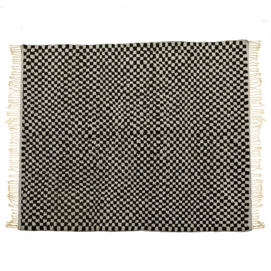 Checkered Bliss Indian Rug